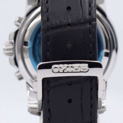 Orologio da uomo Seiko Premier Chronograph Perpetual Alarm SPC161P2