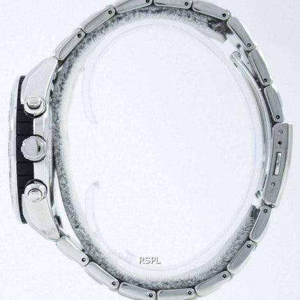 Orologio da uomo Seiko Premier World Time Alarm al quarzo SPL029 SPL029P1 SPL029P
