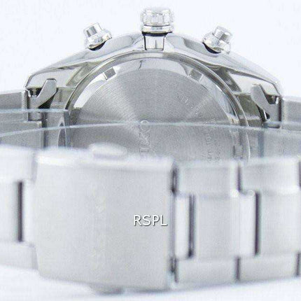 Orologio da uomo Seiko Premier World Time Alarm al quarzo SPL033 SPL033P1 SPL033P