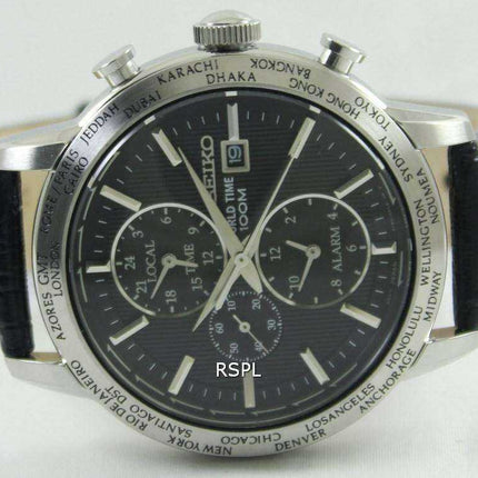 Orologio da uomo Seiko Alarm Chronograph World Time SPL049P2