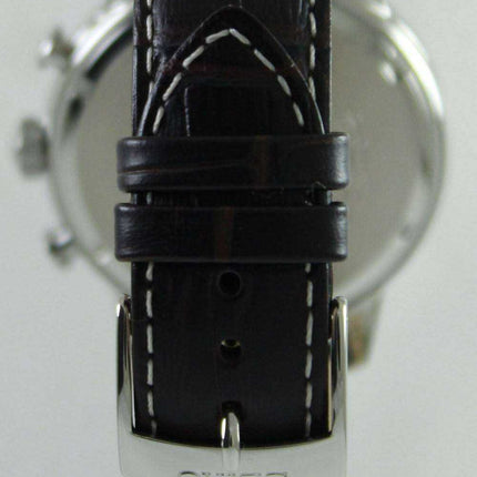 Orologio da uomo Seiko Quartz Alarm World Time SPL051 SPL051P1 SPL051P