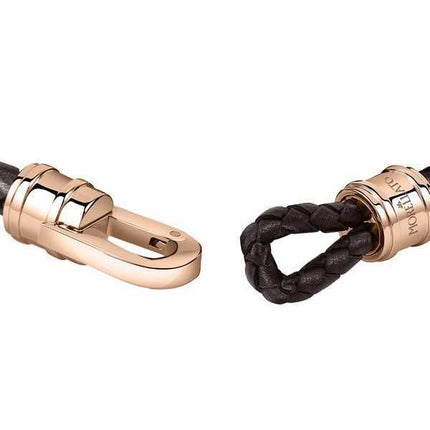 Bracciale Morellato Moody in pelle e acciaio inossidabile SQH35 da uomo