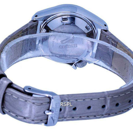 Orologio da donna Seiko 5 Sports Compact in pelle quadrante beige automatico SRE005 SRE005K1 SRE005K 100M