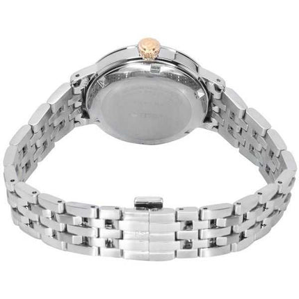 Orologio da donna Seiko Presage Cocktail Time Clover Club Diamond Accents quadrante bianco automatico SRE009J1