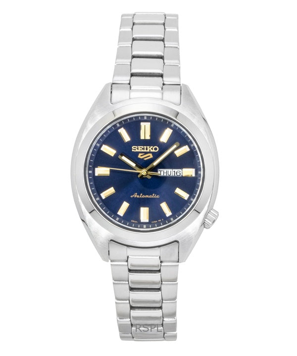 Seiko 5 Sports Hebitama SNXS Stainless Steel Blue Dial Automatic SRE021K1 100M Women's Watch