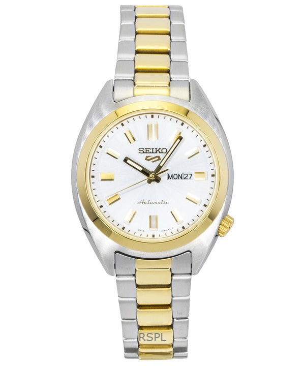 Seiko 5 Sports Hebitama SNXS Stainless Steel Silver Dial Automatic SRE024K1 100M Women's Watch