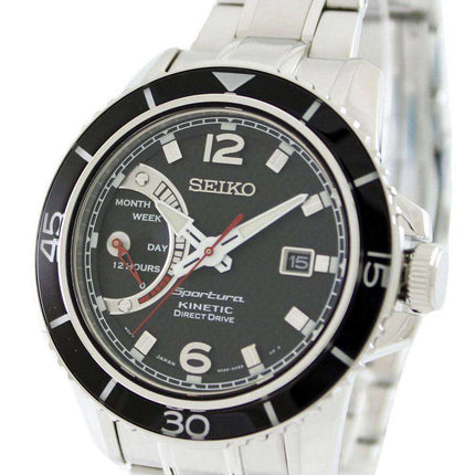 Orologio da uomo Seiko Sportura Kinetic Direct Drive SRG019 SRG019P1 SRG019P