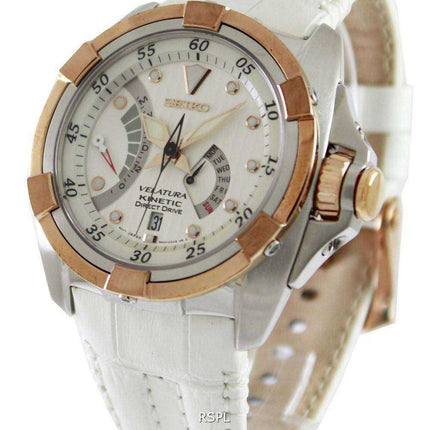 Orologio da uomo Seiko Velatura Kinetic Direct Drive SRH014 SRH014P1 SRH014P