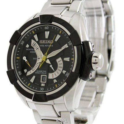 Orologio da uomo Seiko Velatura Kinetic Direct Drive SRH015 SRH015P1 SRH015P