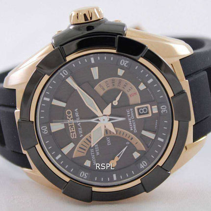Orologio da uomo Seiko Velatura Kinetic Direct Drive SRH020 SRH020P1 SRH020P