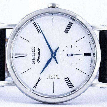 Orologio da uomo Seiko Premier piccolo al quarzo di seconda mano SRK035 SRK035P1 SRK035P