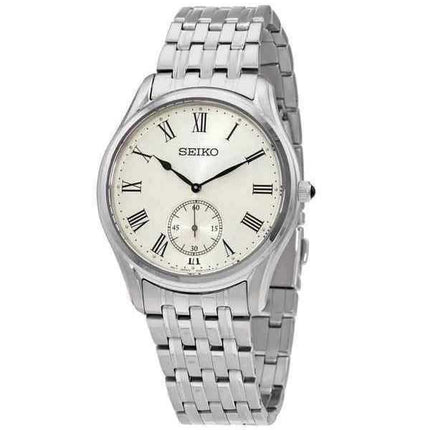 Orologio da uomo Seiko Conceptual in acciaio inossidabile con quadrante color crema al quarzo SRK047P1
