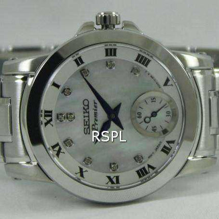 Seiko Premier Quartz Diamonds SRKZ61 SRKZ61P1 SRKZ61P Orologio da donna