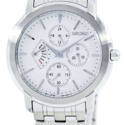 Orologio da uomo multigiro Seiko Retrograde Quartz SRL003 SRL003P1 SRL003P