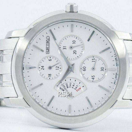 Orologio da uomo multigiro Seiko Retrograde Quartz SRL003 SRL003P1 SRL003P