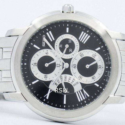 Orologio da uomo Seiko Premier Retrograde SRL007 SRL007P1 SRL007P