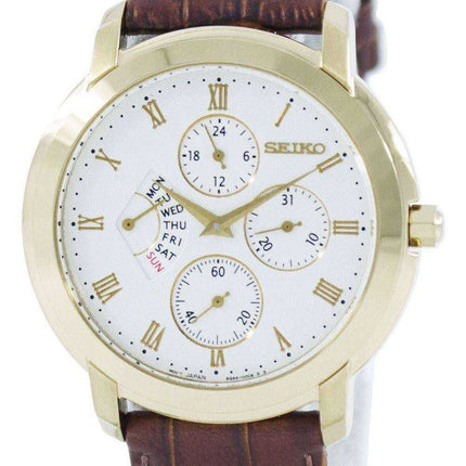 Orologio da uomo Seiko Retrograde Quartz Multi-Function SRL010 SRL010P1 SRL010P