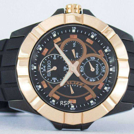 Orologio da uomo Seiko Lord Retrograde Quartz Multi-Function SRL072 SRL072P1 SRL072P