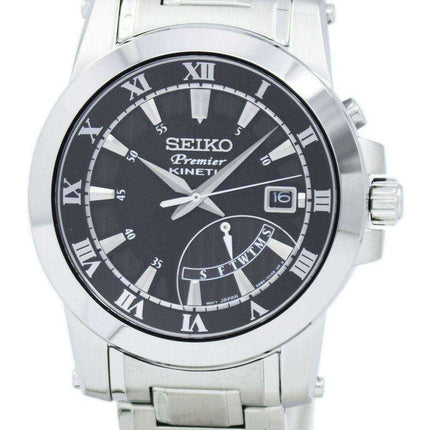 Orologio da uomo Seiko Premier Kinetic Retrograde SRN039 SRN039P1 SRN039P