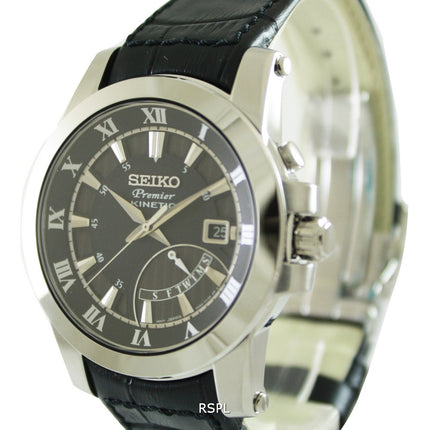 Indicatore del giorno retrogrado cinetico di Seiko Premier SRN039P2