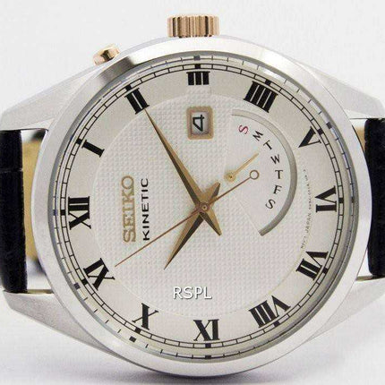 Cinturino in pelle Seiko Kinetic SRN073 SRN073P1 SRN073P Orologio da uomo