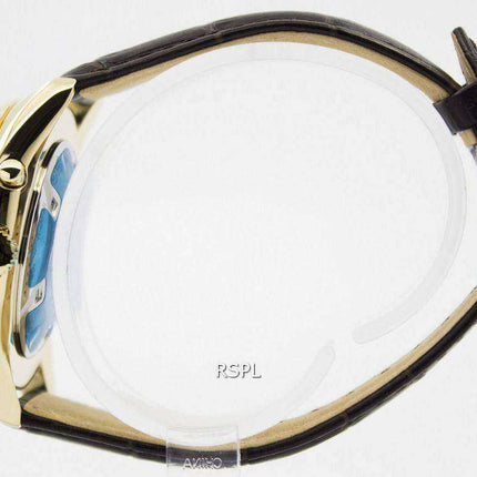 Cinturino in pelle marrone Seiko Kinetic SRN074 SRN074P1 SRN074P Orologio da uomo