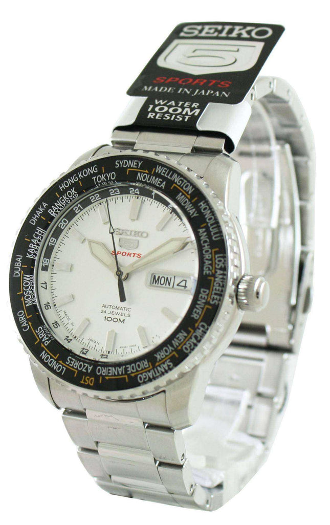 Orologio da uomo Seiko 5 Sports Automatic Japan Made SRP123 SRP123J1 SRP123J