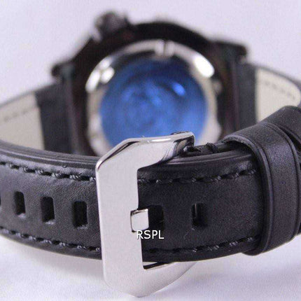Orologio da uomo automatico in pelle SRP311J1-LS4 da 200 M con rapporto in pelle 200i di Diver Seiko 5 Sports