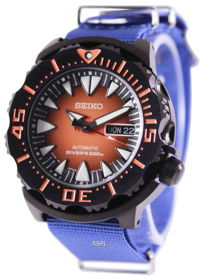 Orologio da uomo automatico Seiko 5 Sports Diver's 200M NATO Strap SRP311J1-NATO6