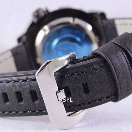 Orologio da uomo automatico in pelle con quadrante 200M Ratio 200 Diver Automatic di Seiko 5 Sport