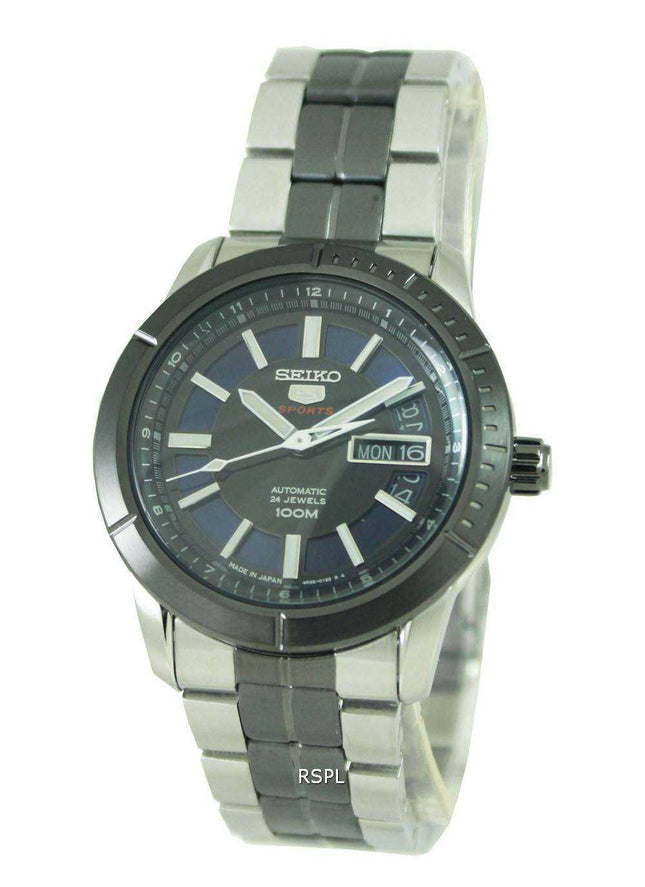 Seiko 5 Sport Automatic 24 Jewels Japan Made SRP343 SRP343J1 SRP343J Orologio da uomo