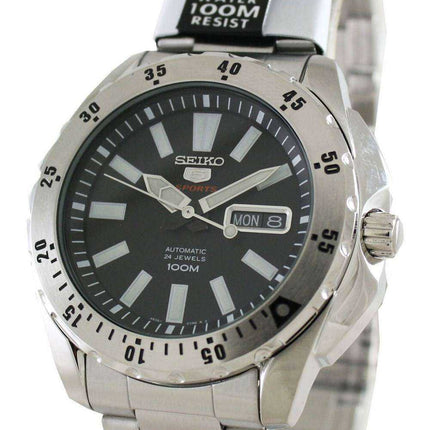 Orologio da uomo Seiko 5 Sports Automatic 24 Jewels 100M SRP357 SRP357K1 SRP357K
