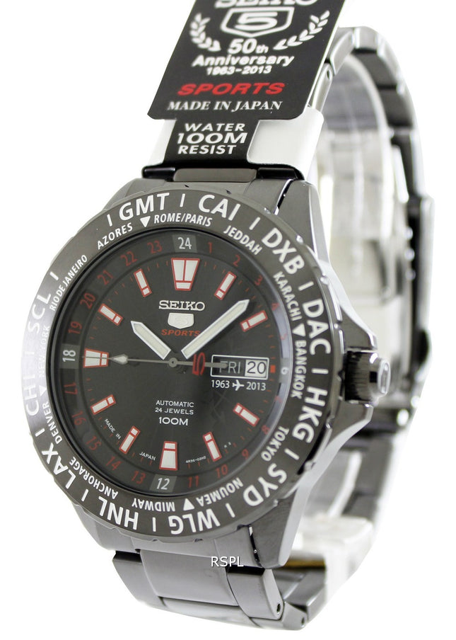Orologio da uomo Seiko 5 Sports Automatic 24 Jewels SRP437J1 SRP437J