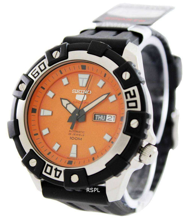 Orologio da uomo Seiko 5 Sports Automatic SRP473 SRP473K1 SRP473K