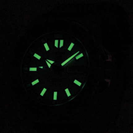 Orologio da uomo automatico Seiko 5 Sports Ratio in pelle marrone SRP481K1-LS1