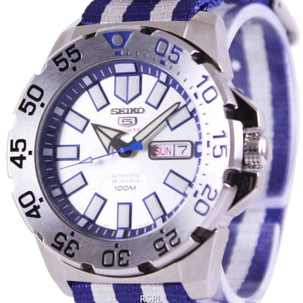 Orologio da uomo automatico Seiko 5 Sports NATO con cinturino SRP481K1-NATO2