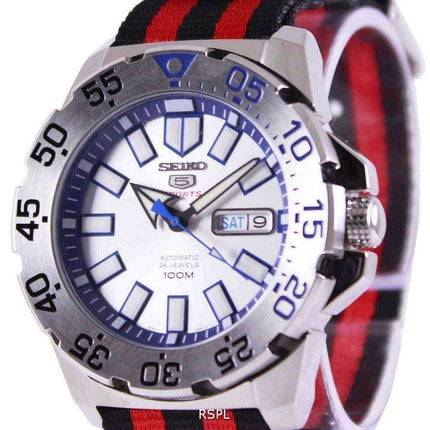Orologio da uomo automatico Seiko 5 Sports NATO con cinturino SRP481K1-NATO3