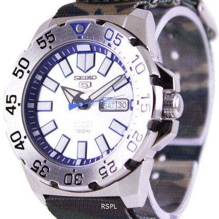 Orologio da uomo automatico Seiko 5 Sports NATO con cinturino SRP481K1-NATO5