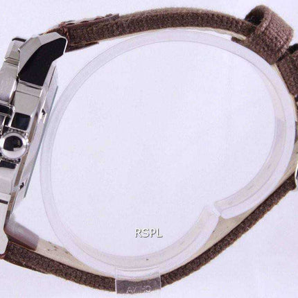 Orologio da uomo automatico con cinturino in tela Seiko 5 Sports SRP481K1-NS1