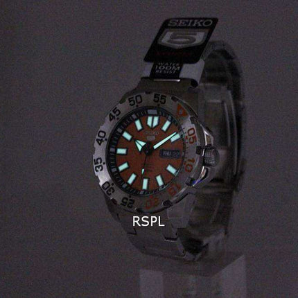Orologio da uomo Seiko 5 Sports Automatic Monster SRP483 SRP483K1 SRP483K