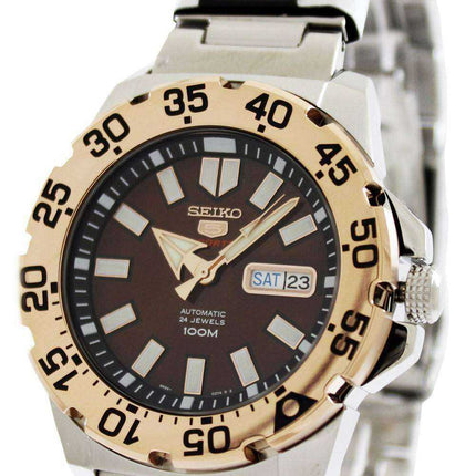 Orologio da uomo Seiko 5 Sports Automatic Monster SRP488 SRP488K1 SRP488K