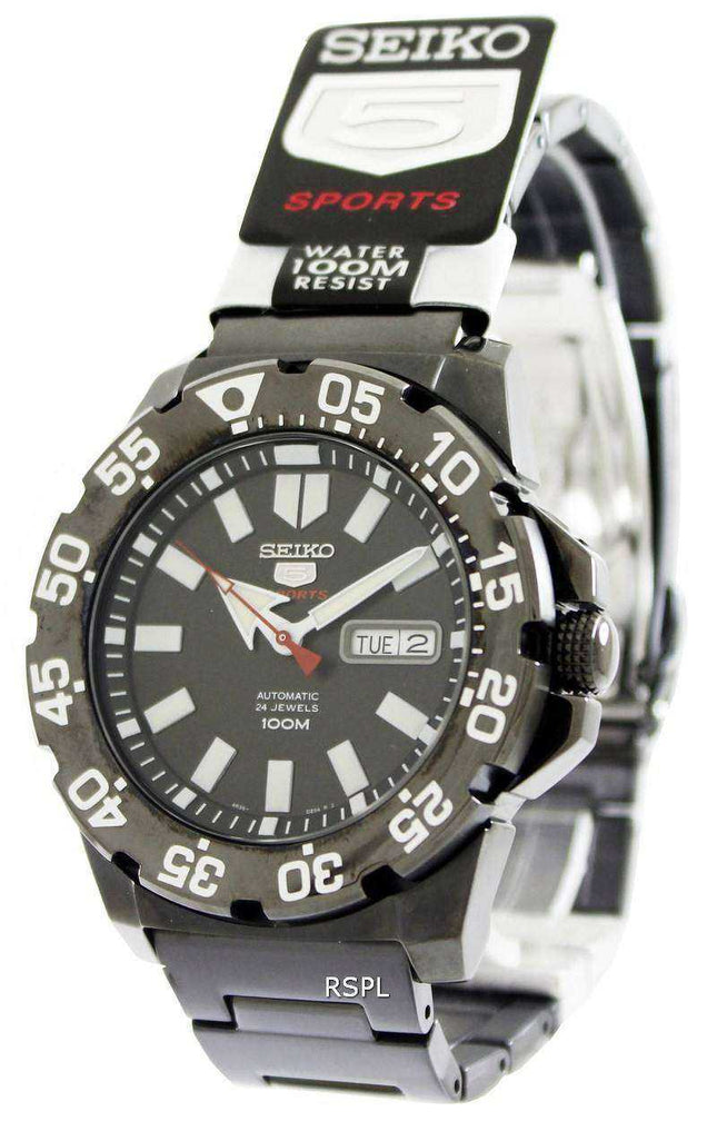 Orologio da uomo Seiko 5 Sports Automatic Monster SRP489 SRP489K1 SRP489K