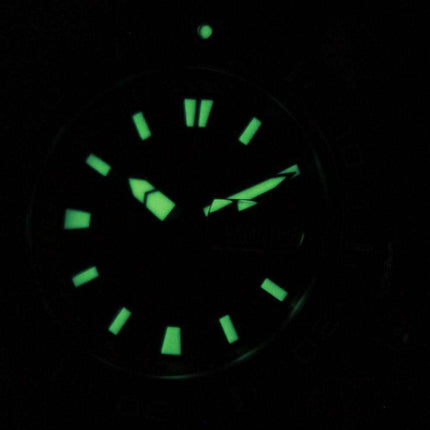 Orologio da uomo Seiko Superior Automatic Diver 200M Ratio in pelle marrone SRP497K1-LS1