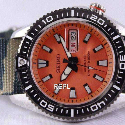 Orologio da uomo Seiko Superior Automatic Diver 200M NATO Strap SRP497K1-NATO5