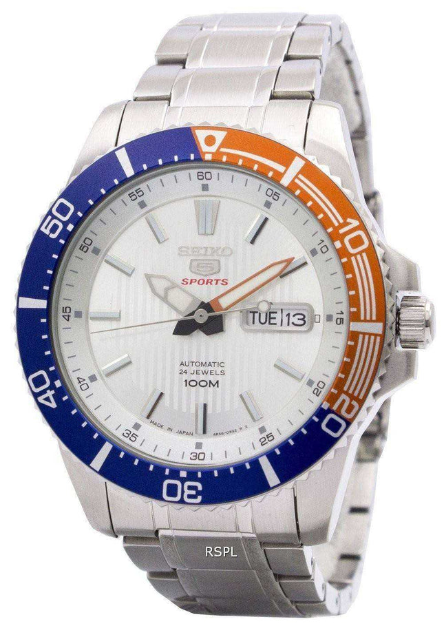 Seiko 5 Sports Automatic 24 Jewels Japan Made SRP549 SRP549J1 SRP549J Orologio da uomo