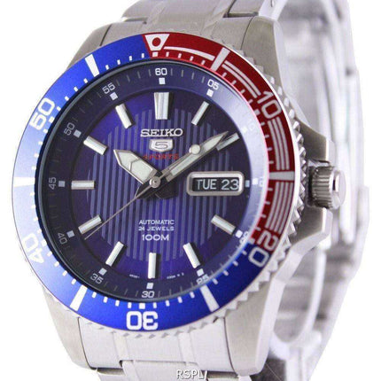 Orologio da uomo Seiko 5 Sports Automatic 24 Jewels 100M SRP551 SRP551K1 SRP551K