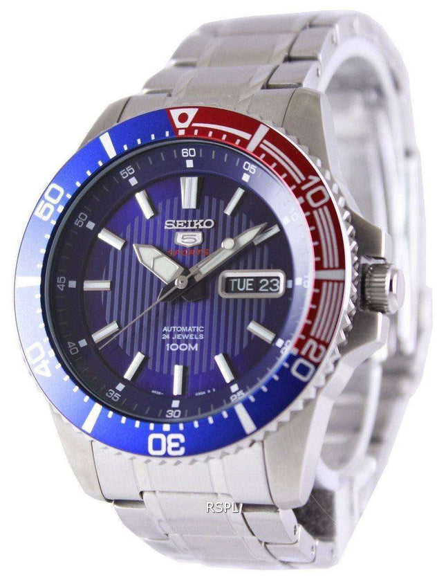 Orologio da uomo Seiko 5 Sports Automatic 24 Jewels 100M SRP551 SRP551K1 SRP551K