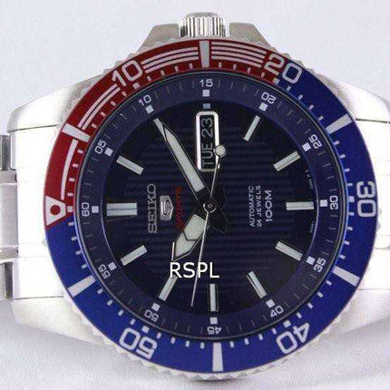 Orologio da uomo Seiko 5 Sports Automatic 24 Jewels 100M SRP551 SRP551K1 SRP551K
