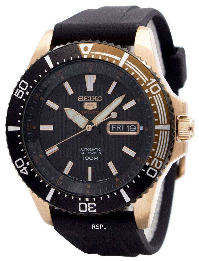 Seiko 5 Sports Automatic 24 Jewels Japan Made SRP560 SRP560J1 SRP560J Orologio da uomo