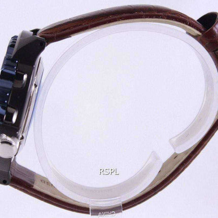 Orologio da uomo Seiko Prospex Air Diver 200M Ratio in pelle marrone SRP581K1-LS3